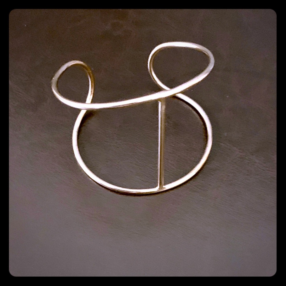 Cuff bracelet - rose goldtone